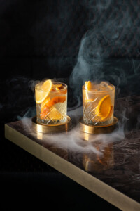 Cocktail photography for a London bar