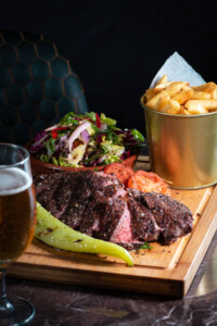 Signature dish photographed for a London restaurant
